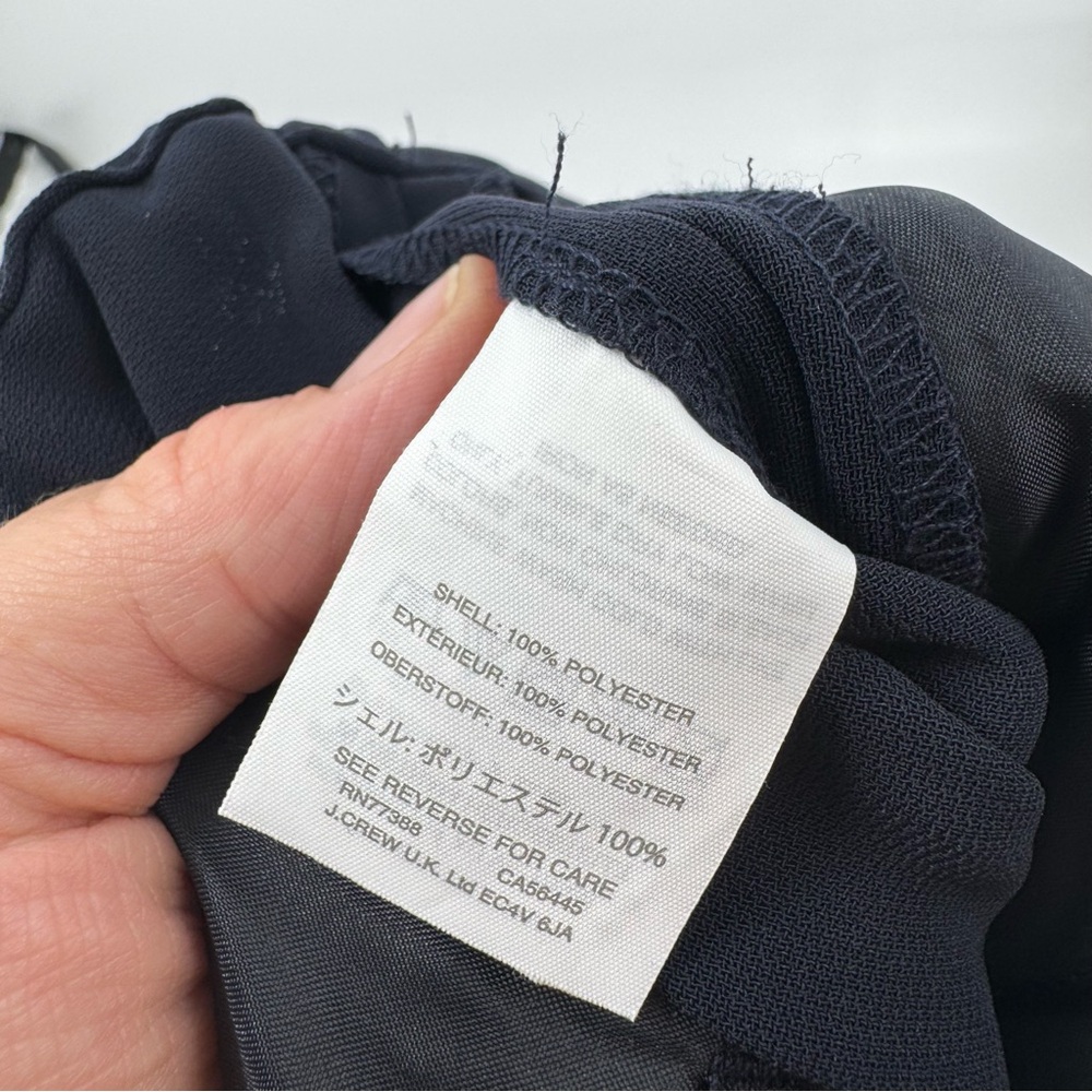 CLEARANCE J. Crew Navy Blue Kate Dress Work Classic Trousers Plus Size 20T - Picture 7 of 11
